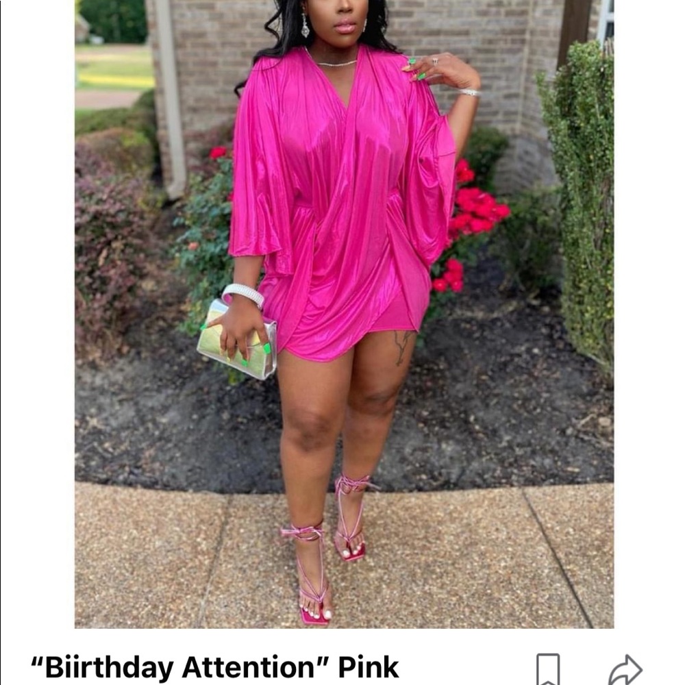 Pink birthday dress(never worn)